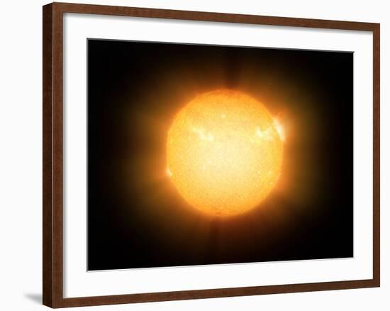 The Sun, X-ray Image-Detlev Van Ravenswaay-Framed Photographic Print