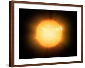 The Sun, X-ray Image-Detlev Van Ravenswaay-Framed Photographic Print