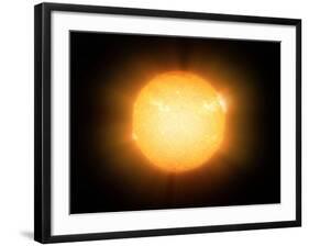 The Sun, X-ray Image-Detlev Van Ravenswaay-Framed Photographic Print