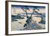 The Suna Lake (Colour Woodblock Print)-Katsushika Hokusai-Framed Giclee Print