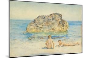 The Sunbathers, 1921-Henry Scott Tuke-Mounted Giclee Print