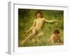 The Sunbathers-Henry Scott Tuke-Framed Giclee Print