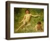 The Sunbathers-Henry Scott Tuke-Framed Premium Giclee Print