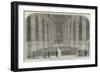 The Sunday Evening Services in the Nave of Westminster Abbey-null-Framed Giclee Print