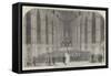 The Sunday Evening Services in the Nave of Westminster Abbey-null-Framed Stretched Canvas