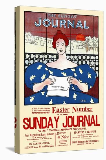 The Sunday Journal, Easter Number-Ernest Haskell-Stretched Canvas