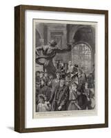 The Sunday Opening of Museums, at South Kensington on Easter Sunday-William Small-Framed Giclee Print