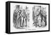 The Sunday Question, 1869-John Tenniel-Framed Stretched Canvas