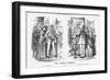 The Sunday Question, 1869-John Tenniel-Framed Giclee Print