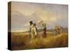 The Sunday Stroll, 1841-Carl Spitzweg-Stretched Canvas