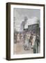 The Sunday Train, 1885-Cesare-Auguste Detti-Framed Giclee Print