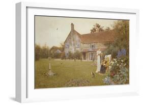 The Sundial, 1898-Thomas James Lloyd-Framed Giclee Print