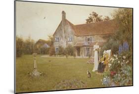 The Sundial, 1898-Thomas James Lloyd-Mounted Giclee Print