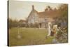 The Sundial, 1898-Thomas James Lloyd-Stretched Canvas