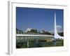 The Sundial Bridge at Turtle Bay, Redding, California, USA-David R. Frazier-Framed Photographic Print