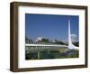 The Sundial Bridge at Turtle Bay, Redding, California, USA-David R. Frazier-Framed Photographic Print