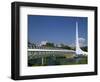 The Sundial Bridge at Turtle Bay, Redding, California, USA-David R. Frazier-Framed Photographic Print