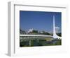 The Sundial Bridge at Turtle Bay, Redding, California, USA-David R. Frazier-Framed Photographic Print