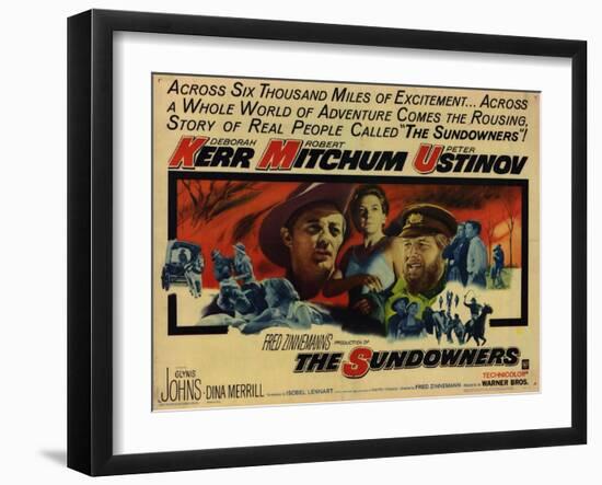 The Sundowners, 1961-null-Framed Art Print