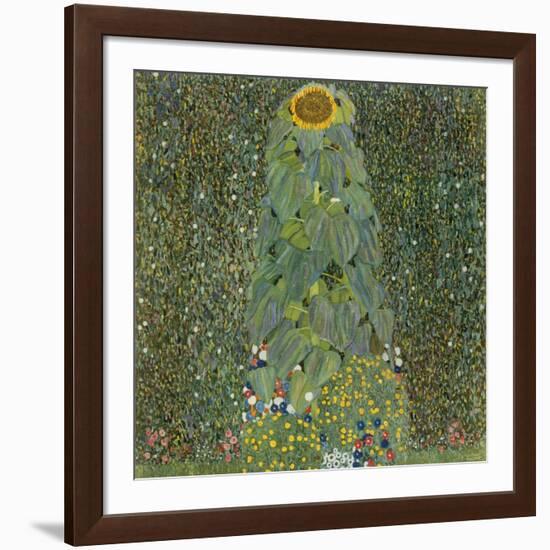 The Sunflower, 1905-Gustav Klimt-Framed Giclee Print