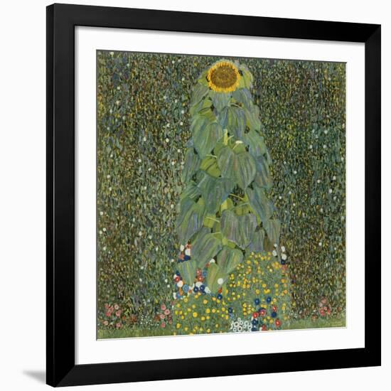 The Sunflower, 1905-Gustav Klimt-Framed Giclee Print