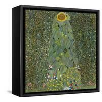 The Sunflower, 1905-Gustav Klimt-Framed Stretched Canvas