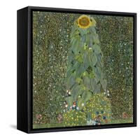 The Sunflower, 1905-Gustav Klimt-Framed Stretched Canvas