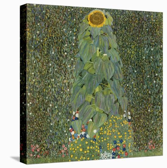 The Sunflower, 1905-Gustav Klimt-Stretched Canvas