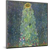 The Sunflower, c.1906-1907-Gustav Klimt-Mounted Art Print