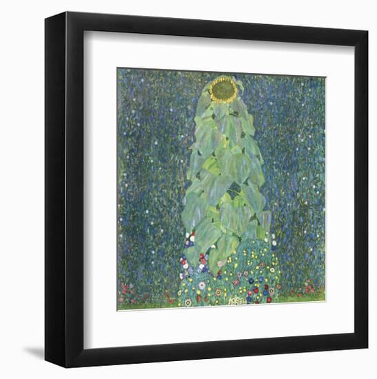 The Sunflower, c. 1906-1907-Gustav Klimt-Framed Giclee Print