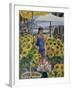 The Sunflower Seller-Rosemary Lowndes-Framed Giclee Print