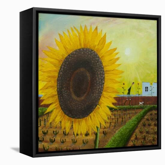 The Sunflower-Chris Ross Williamson-Framed Stretched Canvas