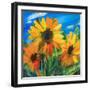 The Sunflowers-balaikin2009-Framed Art Print