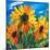 The Sunflowers-balaikin2009-Mounted Art Print