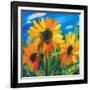 The Sunflowers-balaikin2009-Framed Art Print