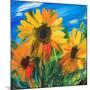The Sunflowers-balaikin2009-Mounted Art Print