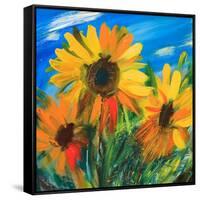 The Sunflowers-balaikin2009-Framed Stretched Canvas