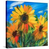 The Sunflowers-balaikin2009-Stretched Canvas