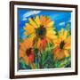 The Sunflowers-balaikin2009-Framed Art Print