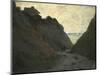 The Sunken Road in the Cliff at Varengeville-Claude Monet-Mounted Giclee Print