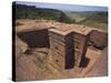 The Sunken Rock Hewn Church of Bet Giyorgis (St. George), Lalibela, Northern Ethiopia, Ethiopia-Gavin Hellier-Stretched Canvas