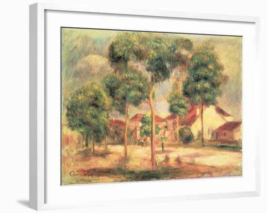 The Sunny Road, C.1895-Pierre-Auguste Renoir-Framed Giclee Print