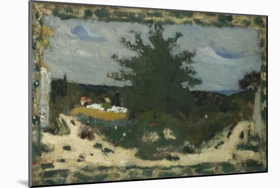 The Sunny Road, Laville Pond; La Route Ensoleillee, L'Etang Laville-Edouard Vuillard-Mounted Premium Giclee Print