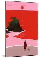 The sunset coast-Hiroyuki Izutsu-Mounted Giclee Print