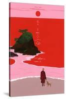 The sunset coast-Hiroyuki Izutsu-Stretched Canvas