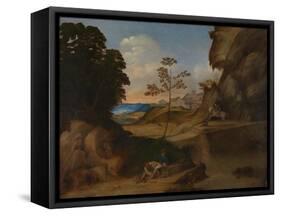 The Sunset (Il Tramont), 1506-1510-Giorgione-Framed Stretched Canvas