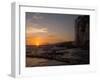 The Sunset over the Turret Tower at Victoria Beach in Laguna Beach, Southern California-Stephanie Starr-Framed Photographic Print