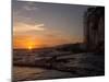The Sunset over the Turret Tower at Victoria Beach in Laguna Beach, Southern California-Stephanie Starr-Mounted Photographic Print