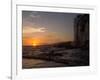 The Sunset over the Turret Tower at Victoria Beach in Laguna Beach, Southern California-Stephanie Starr-Framed Photographic Print