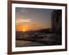 The Sunset over the Turret Tower at Victoria Beach in Laguna Beach, Southern California-Stephanie Starr-Framed Photographic Print